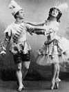 Vaslav Nijinsky and Anna Pavlova in 1907 Mariinsky Theater performance of Le Pavillon d&rsquo;Armide